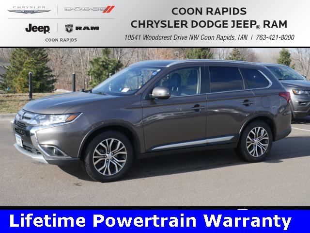 Pre Owned 2017 Mitsubishi Outlander Sel 4d Sport Utility In Pre Owned 2017 Mitsubishi Outlander Sel